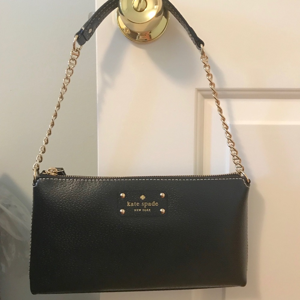 Kate Spade Over the Shoulder Gold Chain Purse